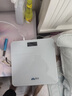 香山體重秤電子秤人體 家用精準稱(chēng)重體重計高精度人體秤健康秤 白【充電款】禮物 曬單實(shí)拍圖