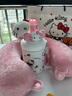 Hello Kitty吸管保溫杯女款高顏值生日禮物水杯女316不銹鋼新款可愛(ài)學(xué)生杯子 hellikitty560ml（H禮盒裝+U枕） 曬單實(shí)拍圖