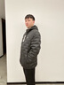 太子龍輕薄羽絨服男士短款秋冬季輕暖鴨絨連帽保暖外套工裝 黑色2XL 曬單實(shí)拍圖