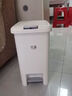 五月花腳踏垃圾桶10L腳踩手按雙開(kāi)蓋衛(wèi)生間客廳廚房帶蓋垃圾桶家用大號(hào) 曬單實(shí)拍圖
