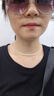 Lnieer極細2mm3mm施家正圓無(wú)暇強光米粒珍珠項鏈女細鎖骨鏈珍珠頸鏈七夕 珍珠項鏈【常規3mm】 曬單實(shí)拍圖