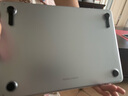 BENWIS蘋(píng)果筆記本macbook air保護殼13.6英寸2025款15.3英寸Pro M1/M2/M3/M4自帶支架耐磨防刮超薄磨砂殼 【有支架】磨砂白 【Air】M4版2025年款（13.6寸 曬單實(shí)拍圖