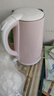 美的（Midea）電熱水壺0涂層燒水壺母嬰級316L不銹鋼內(nèi)膽 1500W快速加熱 自動斷電1.7升容量MK-HJ1705-PRO 曬單實拍圖