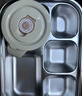 沃德百惠（WORTHBUY）卡皮巴拉保溫飯盒316不銹鋼小學(xué)生初中生上學(xué)專用上班族便當(dāng)餐盒 316款5格+湯碗+餐具+保溫袋 曬單實(shí)拍圖