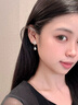 Jay蝴蝶珍珠耳夾無耳洞女貝殼耳環(huán)耳飾送教師節(jié)禮物 耳夾（京倉/就近發(fā)貨） 曬單實拍圖