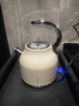 德世朗（DESLON）家用燒水壺恒溫電熱水壺大容量保溫一體電水壺復(fù)古煮水開水壺 1.7L 【高顏值-鋼琴烤漆】三代復(fù)古白 曬單實(shí)拍圖