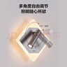 歐普（OPPLE）照明/小方/奶油風(fēng)壁燈Ra90白色臥室床頭過(guò)道走廊BD 【小方/白】Ra90/雙重光效獨(dú)立控 曬單實(shí)拍圖