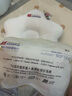 Hoag（霍格）嬰兒定型枕糾正頭型0-6-12月矯正新生兒寶寶枕頭護頸神器 白+藍色 【母嬰A類(lèi)一等品】 曬單實(shí)拍圖