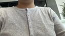 優(yōu)衣庫女裝羅紋亨利領(lǐng)T恤/長(zhǎng)袖修身短款內(nèi)搭打底25新款479591 02 淺灰色 XL /165/92A 曬單實(shí)拍圖
