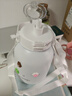 恩爾美（nRMEi）大肚杯保溫杯大容量女士316不銹鋼高顏值學生噸桶噸吸管水壺杯子 白色2000ml【雙飲+茶倉+背帶】 曬單實拍圖