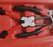 德力西電氣（DELIXI ELECTRIC）卡簧鉗套裝內(nèi)外兩用四件套卡環(huán)鉗圈鉗擴(kuò)張鉗 7寸卡簧鉗套裝 曬單實(shí)拍圖
