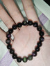 Yessy Vee黑曜石手串天然彩虹眼男女正品手鏈馬年本命年禮物招財納福男友 【彩虹眼】8mm 曬單實(shí)拍圖