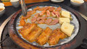龍大肉食豬雪花松板肉 凈重2斤 精修肉青秘制肉韓式烤肉燒烤冷凍食材 曬單實拍圖