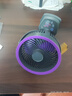 酷盟小風扇桌面電風扇【米家智能聯動】空氣循環(huán)扇臥室超靜音小型桌面小風扇學生宿舍辦公桌充電長續(xù)航 星空灰【超長續(xù)航】輕音低噪 可掛可立-充插兩用-720°可調 曬單實拍圖