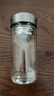 富光玻璃杯雙層 帶茶隔高硼硅玻璃水杯 茶水分離車載泡茶杯子男400ml 曬單實(shí)拍圖
