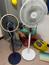 美的（Midea）【颶風(fēng)節(jié)能】七葉柔風(fēng)立式電風(fēng)扇/家用輕音落地扇/臺(tái)式小型風(fēng)扇/大風(fēng)力遙控定時(shí)搖頭風(fēng)扇 SAH35BSJ 曬單實(shí)拍圖