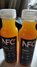 農(nóng)夫山泉100%純果汁NFC橙汁300ml*24瓶整箱裝鮮果冷壓榨0添加劑飲料 曬單實拍圖
