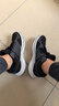 斯凱奇（Skechers）暮光鞋丨運動(dòng)跑鞋男女款高回彈輕質(zhì)吸震綁帶休閑鞋跑步鞋 男款-黑色/灰色/BKGY 41 曬單實(shí)拍圖