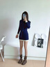 卓詩(shī)尼厚底短靴女2025新款秋季復(fù)古美拉德馬丁靴褶皺褲管靴子西部牛仔靴 黃棕色-單里 37 曬單實(shí)拍圖