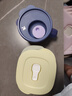 特百惠（Tupperware）微波層疊小方盒800ml學(xué)生上班族加熱午餐飯盒便攜便當盒芹菜綠 曬單實(shí)拍圖