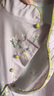 EYNL日系原單棉麻連衣裙女中式斜襟印花苧麻改良旗袍亞麻長裙 紫羅蘭 (少量現貨) 2XL (建議140-170斤) 曬單實拍圖