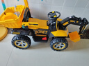愛奇馬兒童電動(dòng)挖掘機(jī)翻斗超大號(hào)越野玩具車勾機(jī)遙控男女孩騎可坐人禮物 高配黃遙控+搖擺+電動(dòng)挖臂+翻斗 曬單實(shí)拍圖