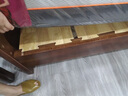 家逸實(shí)木凳子新中式方凳客廳換鞋凳創(chuàng)意簡(jiǎn)約家用餐桌凳椅子木板凳 曬單實(shí)拍圖