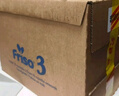 美素佳兒（Friso）荷蘭版基礎(chǔ)款3段(1-3歲)幼兒配方奶粉5倍DHA配方700g*6盒/箱 曬單實(shí)拍圖