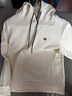ELLE ACTIVE簡(jiǎn)約字母印花連帽衛衣女裝春季基礎百搭休閑運動(dòng)長(cháng)袖套頭衛衣 米白 L 曬單實(shí)拍圖