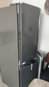 美的（Midea）471升十字對(duì)開(kāi)四開(kāi)門(mén)電冰箱家用風(fēng)冷無(wú)霜一級(jí)能效雙變頻國(guó)家補(bǔ)貼超薄超大容量BCD-471WSPZM(E) 曬單實(shí)拍圖
