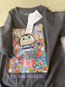 優(yōu)衣庫童裝女童親子UT泡泡瑪特印花短袖T恤POP MART 476617 71 淺藍紫色 130 曬單實(shí)拍圖