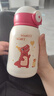 FACE兒童保溫杯寶寶吸管小學(xué)生水壺男女316L幼兒園上學(xué)專(zhuān)用水杯子紅色 曬單實(shí)拍圖