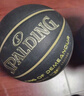 斯伯丁（SPALDING）籃球7號TF黑金掌控系列室內(nèi)外通用防滑耐磨賽事專用七號籃球 曬單實(shí)拍圖