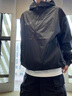 Polar Skate Co Packable Anorak 收納半拉鏈防水外套輕薄夾克 黑色 M 曬單實(shí)拍圖