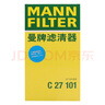 曼牌（MANNFILTER）空氣濾芯格適用于卡羅拉凱美瑞雷凌雷克薩斯ES C27063/c27101 曬單實(shí)拍圖