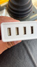 綠聯(lián)多口USB充電器插座6.8A快充頭四口充電頭插頭適用蘋果iPhone16e15/14華為小米iPad平板手表 桌面款 曬單實(shí)拍圖