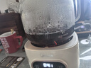 美的（Midea）花漾0膠水全玻璃全自動(dòng)養生壺 辦公室多功能煮茶壺 燒水壺恒溫電熱水壺煮茶器花茶壺1L YS10B101 曬單實(shí)拍圖