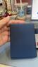 無(wú)印良品（MUJI）聚氨酯封面 口袋筆記本 本子 日記本 記事本 計劃本 便攜 藍黑色 曬單實(shí)拍圖