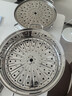 炊大皇304不銹鋼三層蒸鍋家用復(fù)合底湯鍋蒸饅頭包子可視可立高拱蓋30cm 曬單實拍圖