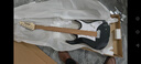 IBANEZ依班娜電吉他GRX40/GRX70QA/GRX120/GRX20初學(xué)者新手入門吉它學(xué)生 GRX40-BKN 經(jīng)典夜黑色 曬單實(shí)拍圖