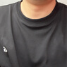 杰克·瓊斯（JACK&JONES）男裝短袖男商務(wù)通勤潮涼感華夫格logo皮標圓領(lǐng)短袖T恤男夏季衣服 E39 水泥灰 M (175) 曬單實(shí)拍圖
