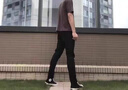 XJSGS官方國際正品牌男士高端牛仔褲夏季韓版修身直筒長褲子輕奢侈男裝 高檔201黑色【現(xiàn)貨速達(dá)】 31 曬單實(shí)拍圖