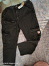Levi's李維斯男士美式休閑多口袋工裝傘兵煙灰色中腰闊腿牛仔褲 煙灰色 34 32 曬單實拍圖