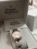 薇薇安·威斯特伍德（Vivienne Westwood）西太后手表女士小粉表時(shí)尚輕奢送女生日女友石英表情人節(jié)七夕禮物 冰粉【小粉表】 VV292PKSL 28mm 曬單實(shí)拍圖