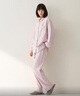 無印良品（MUJI）[自營限定款]女士無側(cè)縫 雙層紗織睡衣  軟棉棉內(nèi)衣 淺粉色格紋 L 曬單實拍圖