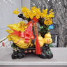 玉白菜黃水晶葫蘆發(fā)財樹(shù)擺件喬遷開(kāi)業(yè)送禮酒柜辦公室裝飾品 14寸沙金色福祿百財水晶石發(fā)財樹(shù) 曬單實(shí)拍圖