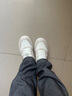 安踏輕程丨板鞋男鞋秋季小白鞋輕便百搭增高男休閑鞋運動(dòng)鞋子 曬單實(shí)拍圖