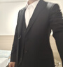 威可多（VICUTU）男士潮流【小藍西】西服羊毛春夏易打理正裝結婚禮服外套 西服175B或西褲84 黑色西褲 曬單實(shí)拍圖