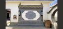 農(nóng)村自建房庭院影壁墻背景墻福字磚雕套餐中式照壁文化墻裝飾浮雕 鶴鹿同福直徑80cm 曬單實拍圖