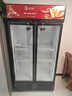 格點大容量飲料柜商用冰柜直冷藏展示柜酒水柜純風冷無霜保鮮柜超市玻璃門冰箱立式啤酒柜 雙門下機組純風冷 無霜數(shù)顯豪華款 曬單實拍圖